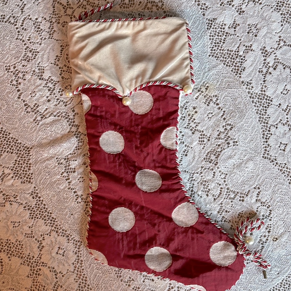 New Season of Serendipity Victorian Christmas’s Stocking